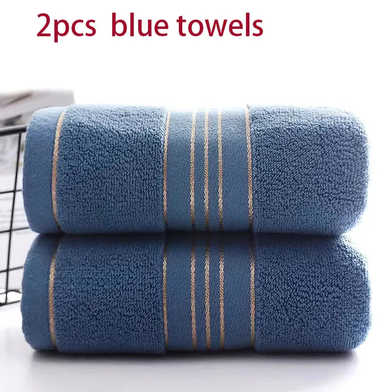 Thickened Pure Cotton Quick-Dry Absorbent Face Towel – Soft Hand Towel for Gym, Hotel & Home Bathroom