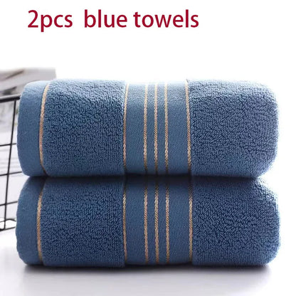 Thickened Pure Cotton Quick-Dry Absorbent Face Towel – Soft Hand Towel for Gym, Hotel & Home Bathroom