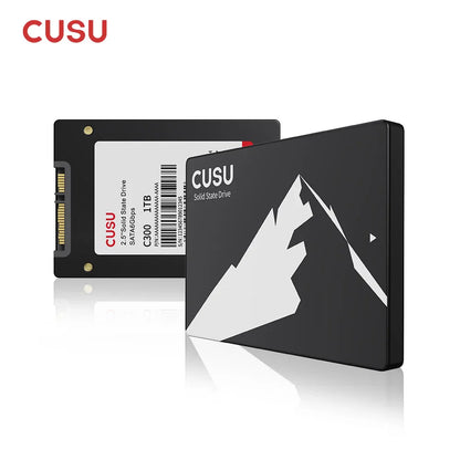 CUSU 2.5" SATA SSD – 128GB/256GB/512GB/1TB/2TB Solid State Drive for Laptop & PC