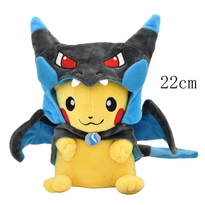 70 Styles Pokémon Plush Toys — Dragapult, Gengar, Pikachu, Eevee & Evolution Dolls Christmas Gift for Kids