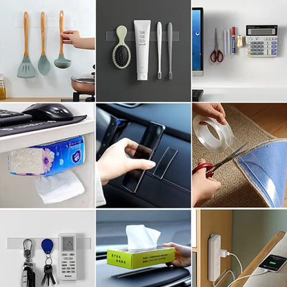 Nano Double Sided Adhesive: Waterproof Transparent Reusable Acrylic Tape for Home Bathroom Decoration - Versatile Stick-on Solution