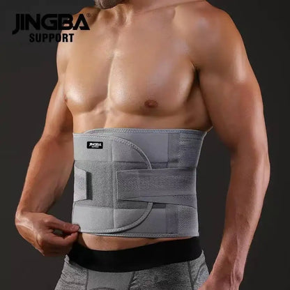 JINGBA SUPPORT Fitness Waist & Back Support Belt – Sweat Trimmer, Abdominal Training Corset, Lumbar Protection & Sports Compression Wrap