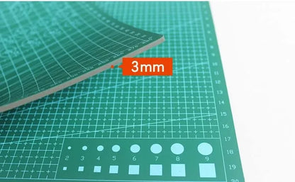 Durable A3/A4/A5 Multifunctional Cutting Mat – DIY Craft, Art Engraving, Paper Carving Pad with High Elasticity and Toughness