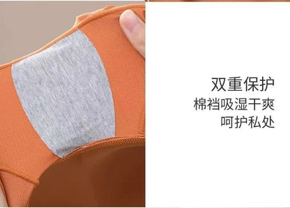 Peach Butt Natural Latex Hip Lifting Pants – Soft Fake Butt Underwear for Enhanced Curves