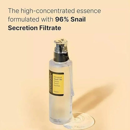Cosrx Nourish Snail Mucin Power Repair Essence – Hydrating Toner with Hyaluronic Acid for Brightening & Skin Nourishment
