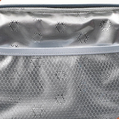 Large Capacity Double Layer Crosbody Lunch Bags - Thermal Insulation Picnic Food & Beverage Bag for Outdoor Travel Storage