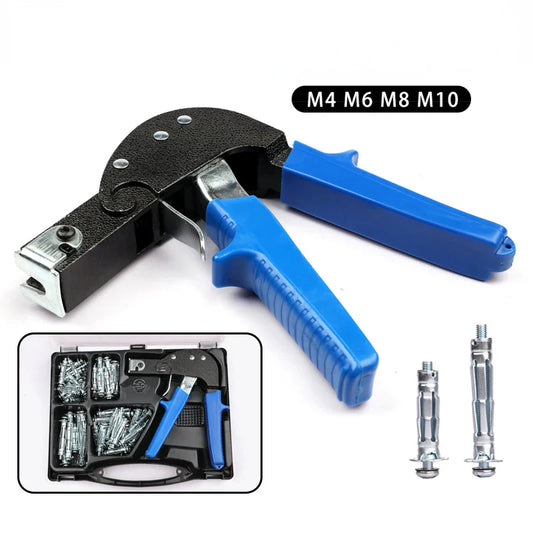 Hollow Wall Anchor Fixing Gun — Molly Bolt & Plasterboard Screw Installation Tool