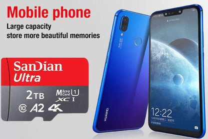 SanDian High-Speed SD & Micro SD Card – 256GB, 512GB, 1TB, 2TB Memory for Phone, Drone & Devices