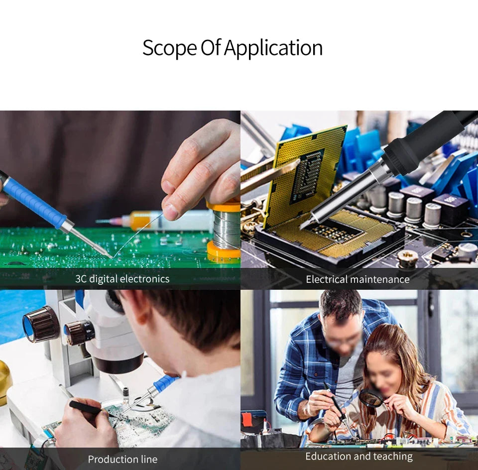Aixun 200W T3A Smart Soldering Station – T12/T245 Handle for PCB & BGA Motherboard Welding Repair Tools