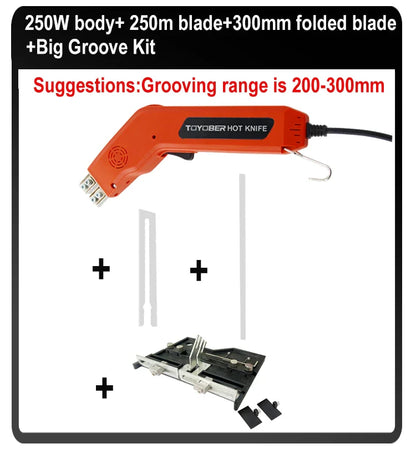 Electric Foam Cutter Hot Knife – Polystyrene, Styrofoam, Fabric, and Rope Cutting Tool for DIY Projects