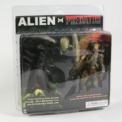 NECA Alien vs Predator Exclusive 2-Pack — PVC Action Figure Collectible Set
