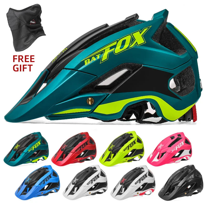 BATFOX Ultralight MTB Bicycle Helmet for Men & Women – Integrally Molded Mountain & Road Cycling Helmet