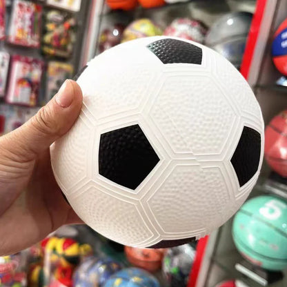 Rubber Sensory Ball for Kids – Small Basketball & Soccer Toy for School, Kindergarten & Outdoor Fun