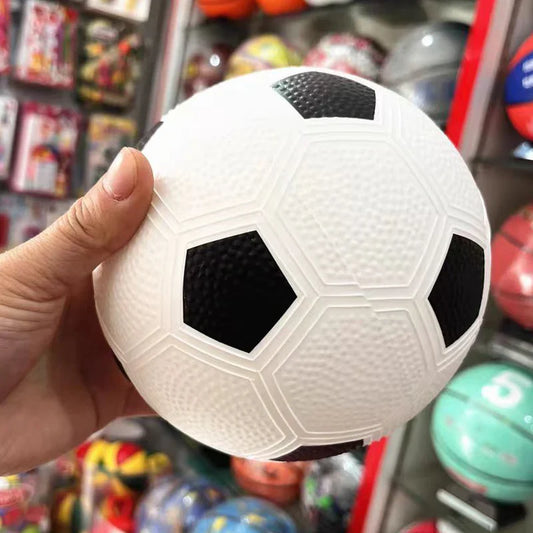Rubber Sensory Ball for Kids – Small Basketball & Soccer Toy for School, Kindergarten & Outdoor Fun