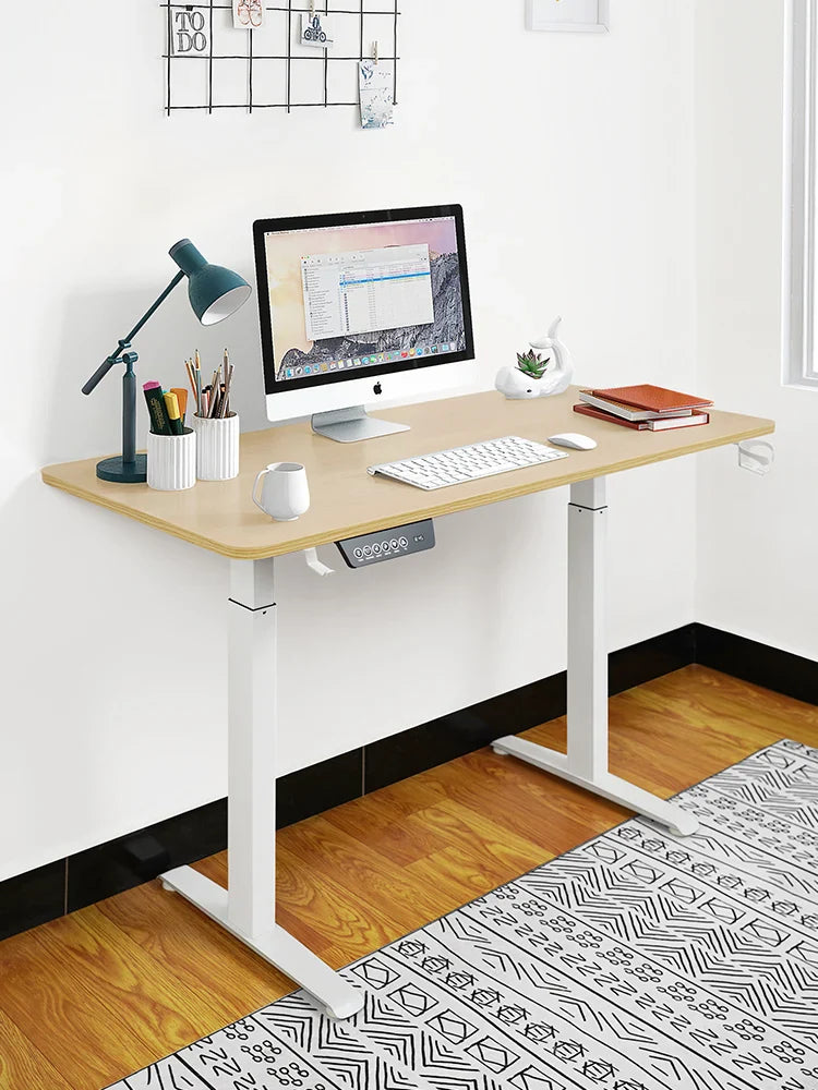 Height-Adjustable Standing Desk – Smart Motion Computer Desk for Study, Gaming, and Office Use