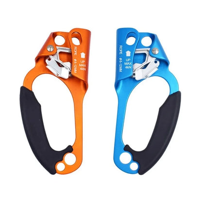 Outdoor Rock Climbing Hand Ascender – Left & Right Hand SRT Rope Ascend Device Mountaineering Tool