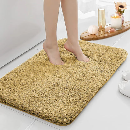 Anti-Slip Bathroom Floor Mat – Water-Absorbent Bath Rug for Home Decoration