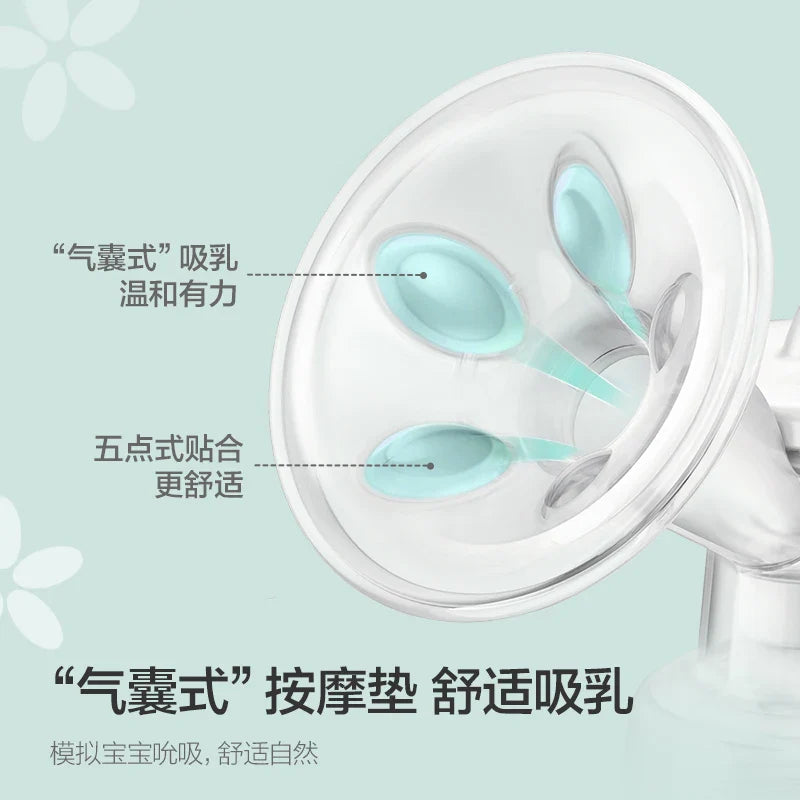 PHILIPS AVENT Unilateral Automatic Breast Pump – Portable Intelligent Massage with Petal Pad, Imitates Baby Suck for Lactation