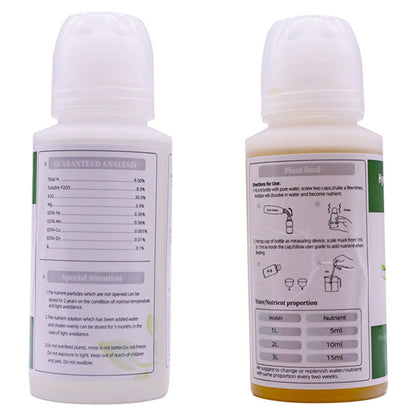 AB Two-Part Fertilizer Set – Hydroponic Plant Food for Flowers, Vegetables, and Grass Nutrients