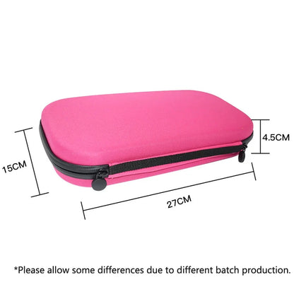 Portable Stethoscope Storage Case - EVA Travel Organizer with Mesh Pocket for Medical Tools, Hard Drive & Accessories
