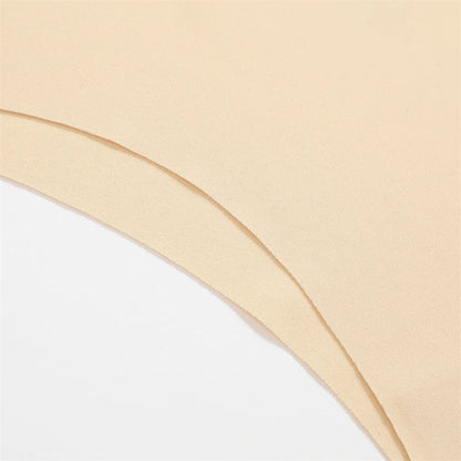 3Pcs Ultra-Thin Seamless Silk Women’s Panties – Sexy Low-Waist Stretch Bikini Briefs, XS-XXL