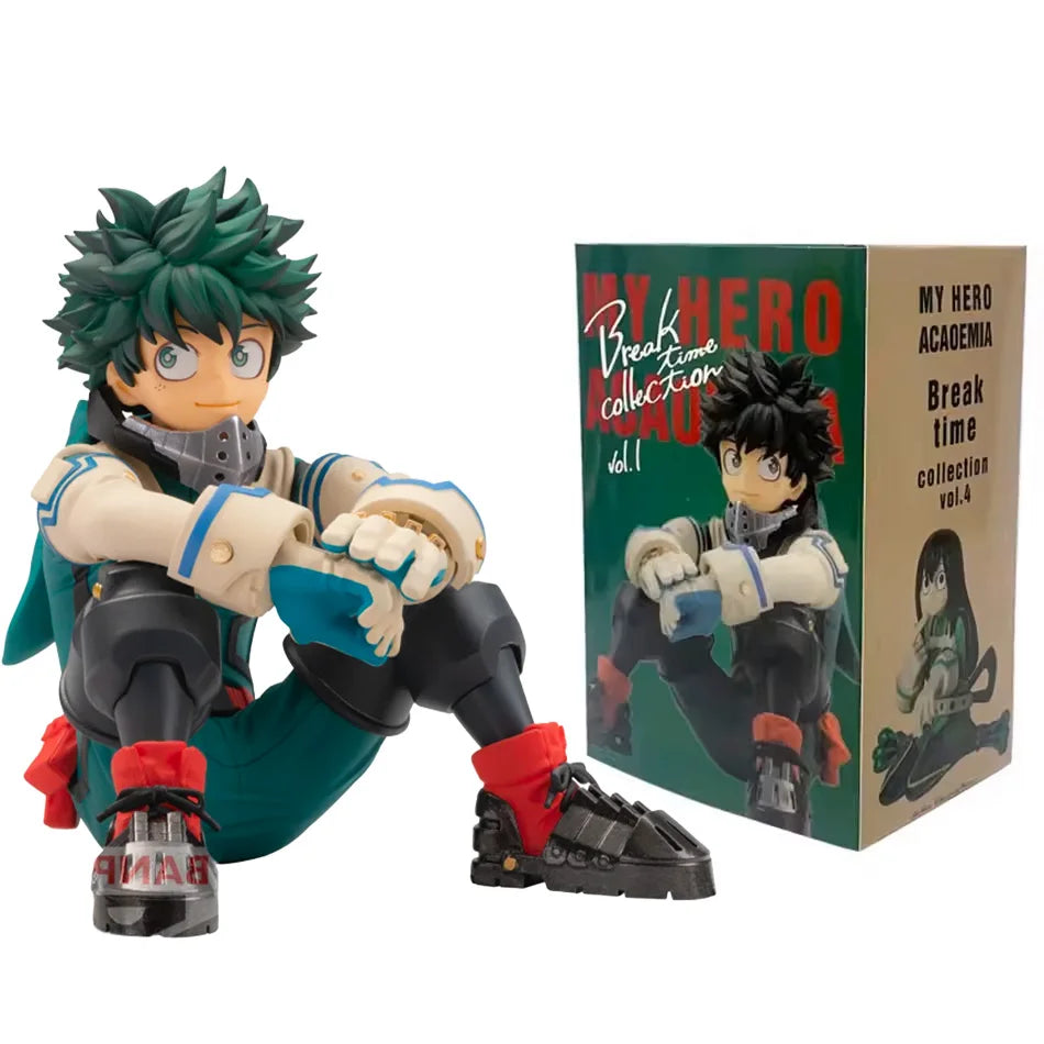 My Hero Academia Anime Action Figure Set – Midoriya Izuku, Todoroki Shoto & Bakugo Katsuki Collectible Model Toys, Christmas Gift Edition