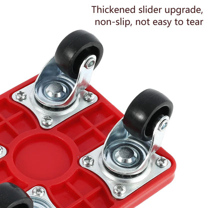 Heavy-Duty Furniture Mover Set: Transport Lifter with 360° Rotation Universal Wheel - Ideal for Moving Heavy Objects, Hand Tools Included