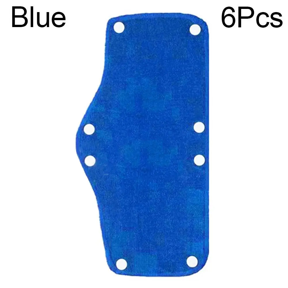 6PCS Outdoor Safety Helmet Lining Pads – Soft Snap-On Sweat Bands for Hard Hats | Summer Workplace Accessories