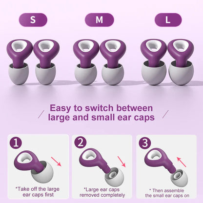 Sleeping & Swimming Ear Plug Set: Noise Reduction & Waterproof Protection - Tapones Para Dormir, Oordopjes for Comfortable Sleep