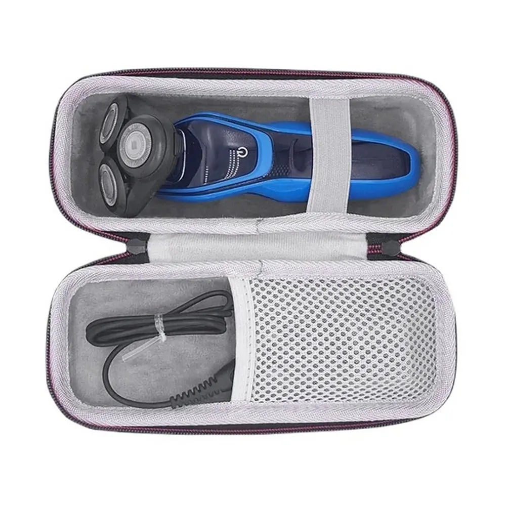 EVA Shaver Protective Case – Zipper Storage Bag for Philips Electric Shaver, Travel Box
