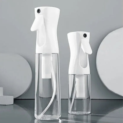 Refillable Hair Spray Bottle – 200/300/500ml Continuous Mist Water Sprayer for Salon & Home Hair Care