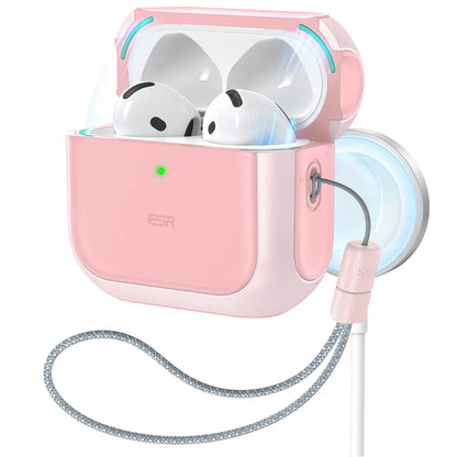ESR MagSafe Case for AirPods 4th Gen (2024) – Drop Protection Cover with HaloLock for AirPods Pro 1st/2nd Gen (2023/2022)