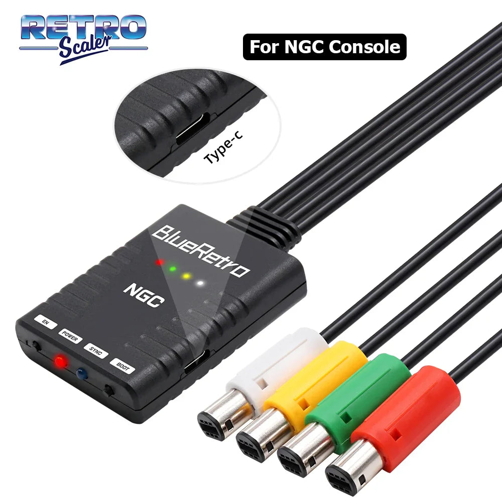 BlueRetro Wireless Adapter for GameCube – Connect PS3/PS4/PS5, Switch Pro, Wii & 8BitDo Controllers