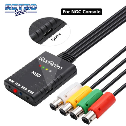 BlueRetro Wireless Adapter for GameCube – Connect PS3/PS4/PS5, Switch Pro, Wii & 8BitDo Controllers