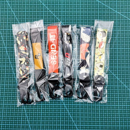 JDM Car Keychain Key Tag – Personality Spring Clip Lanyard for Racing, Modified Nylon Motorcycle & Auto Key Holder Accessories