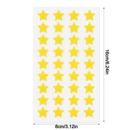 72pcs Invisible Anti-Acne Pimple Patches – Hydrocolloid Waterproof Spot & Mark Repair Stickers