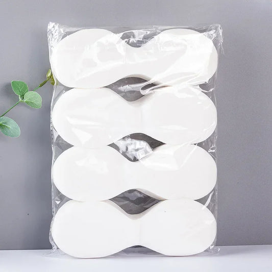 Disposable Eye Mask Pack – 80/100pcs Natural Cotton & Ultrathin Silk for Women