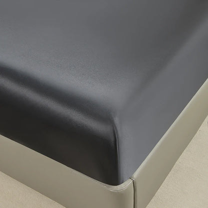 Waterproof Fitted Mattress Sheet - Anti-Slip Elastic Band Bed Cover with Adjustable Fit