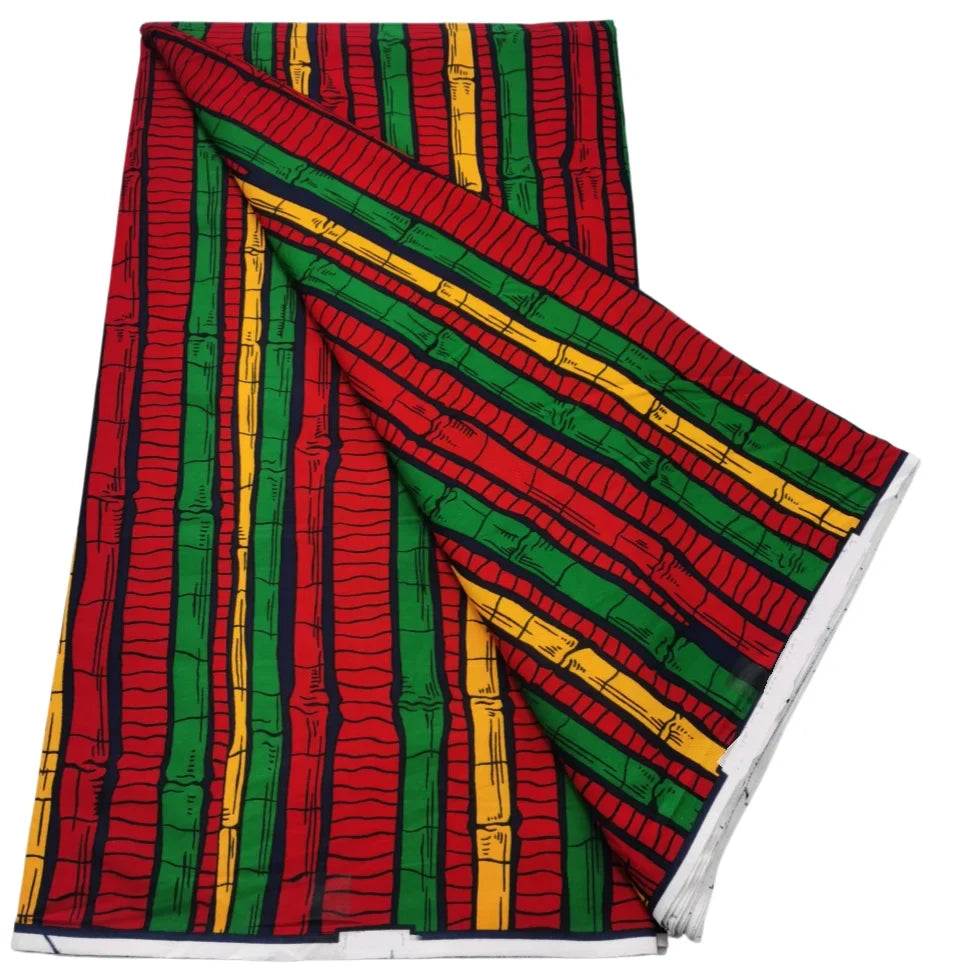 2026 African Real Wax Print Fabric - High Quality Ankara Pagne ABC