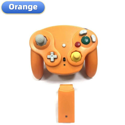 Wireless Gamepad Controller for GameCube – 2.4G Joystick with Adapter, 5 Colors