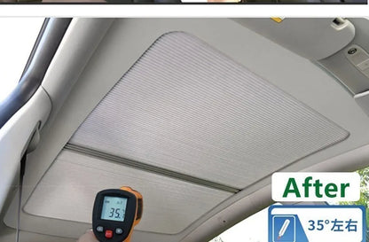 Magnetic Sunshade for Tesla Model Y 2022–2024 – Front & Rear Glass Roof Skylight Sunroof Accessory