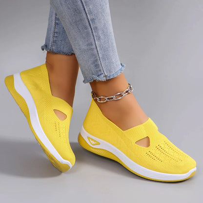 Spring Women's Sports Shoes – Breathable, Lightweight, Non-Slip, Wear-Resistant Casual Sneakers