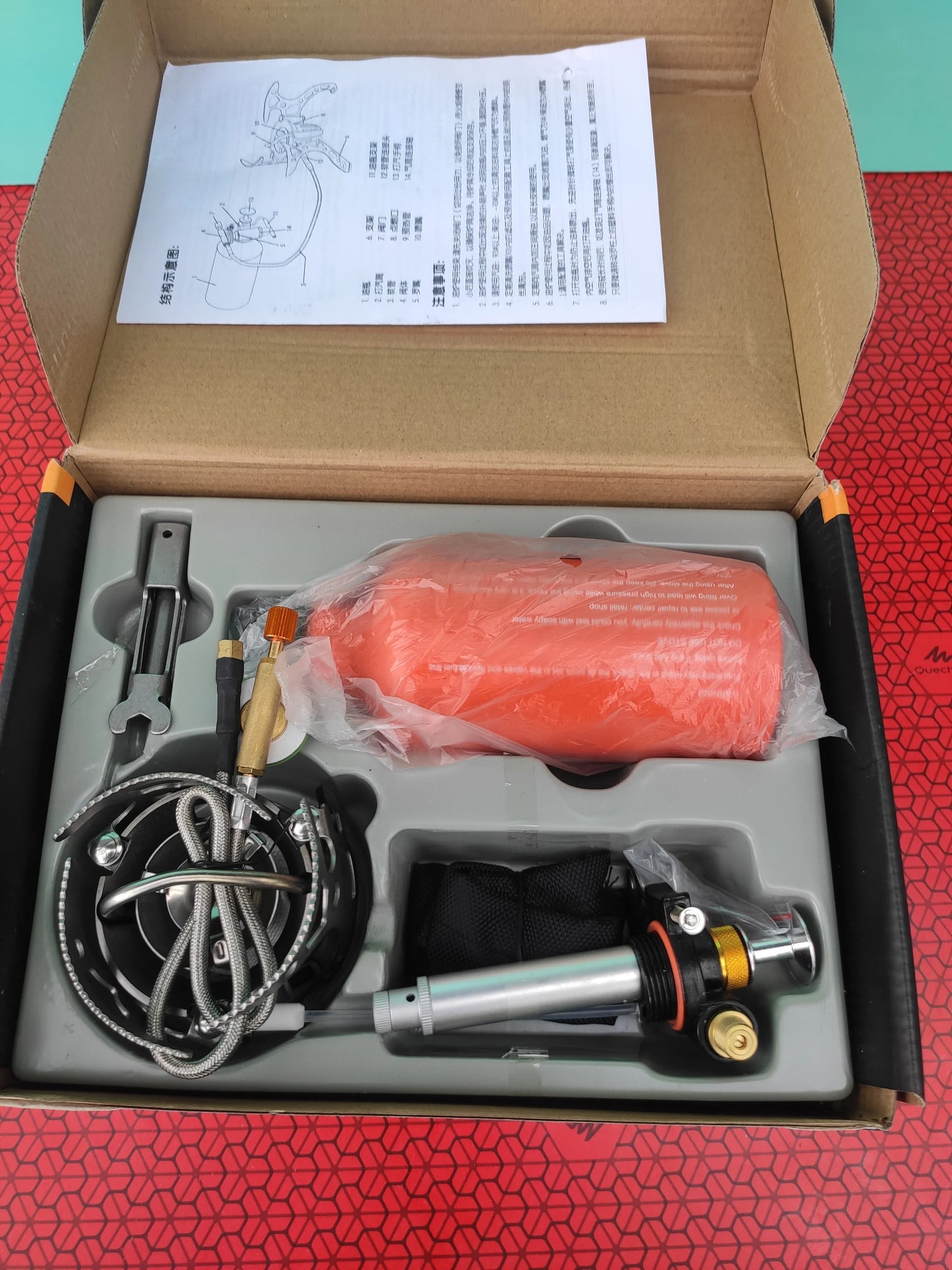 APG Portable Gasoline Camping Stove – Multi-Fuel Outdoor Gas Cooker for Picnic and Travel