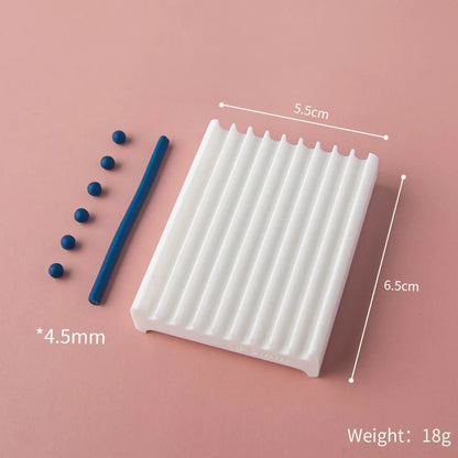 2-in-1 Clay Ball Maker - Pottery Rolling & Shaping Tool for DIY Jewelry Crafts