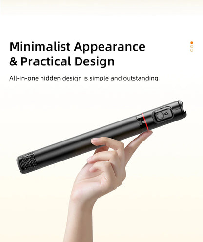 Selfieshow Wireless Selfie Stick – 72 Inch Portable Aluminum Alloy Tripod with Bluetooth Remote for iOS & Android Phones