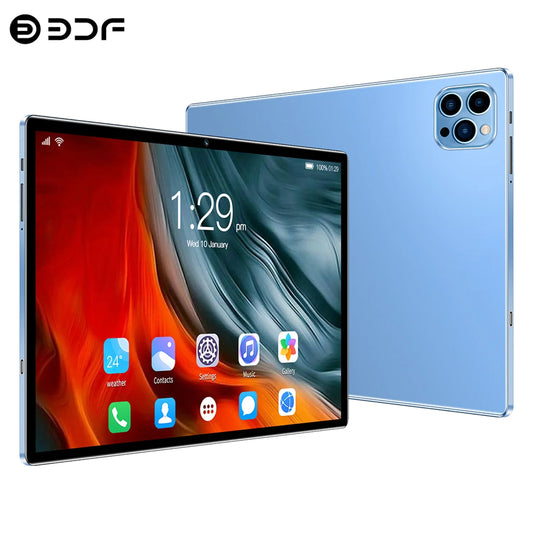 10.1" Android Tablet – Octa-Core, Dual SIM 3G Call, Dual Cameras, 4GB RAM 64GB, Global Version, Google Play