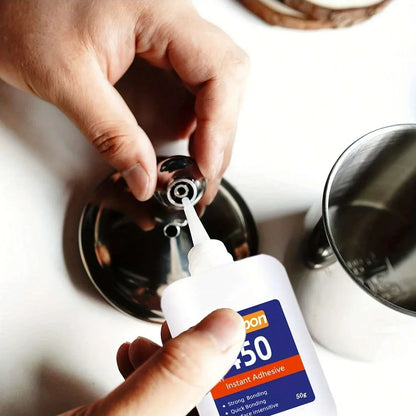 High-Strength Shoe Repair Glue - Universal Waterproof Welding Agent for Glass, Plastic, and Oily Surfaces