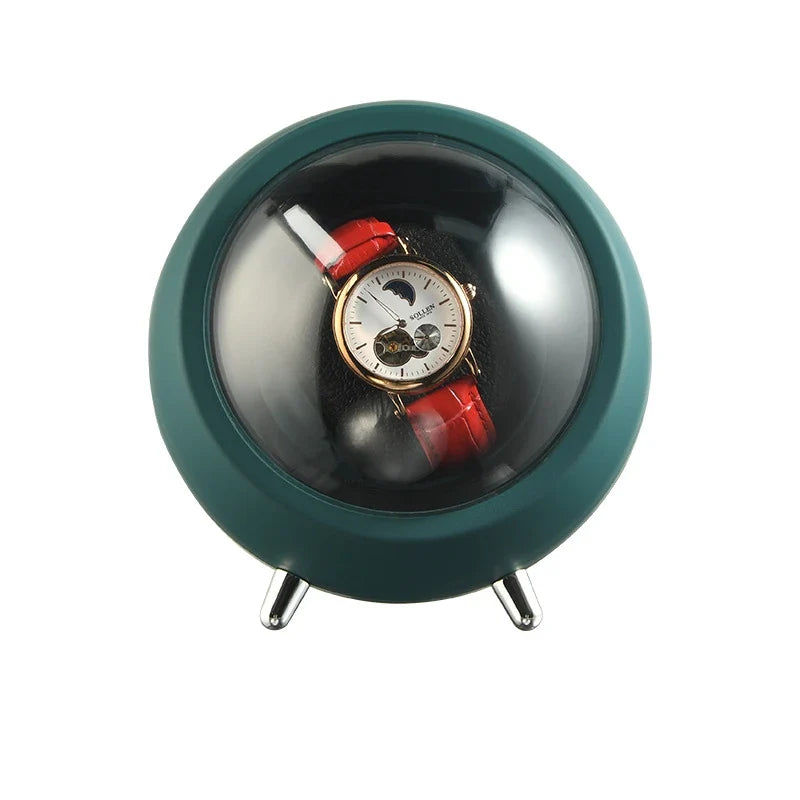 Watch Winder for Automatic Watches – USB Powered, Global Use, Mechanical Rotator Stand & Fashion Desktop Decor