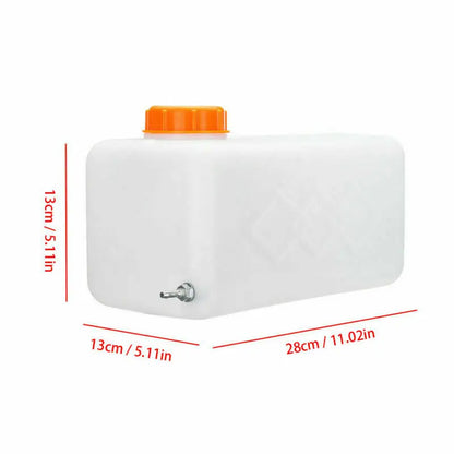 5.5 Liters A66944 Plastic Auto Fuel Oil Gasoline Tank | for Car Truck Air Diesel Parking Heater | 28x13x13cm Oil Storage Fuel Tanks