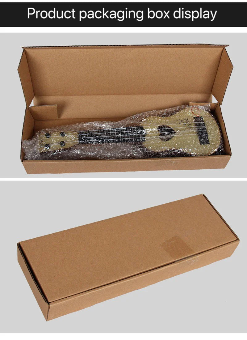35cm Children’s Toy Guitar – Playable Beginner Instrument with Paddles, Simulated Ukulele Music Toy